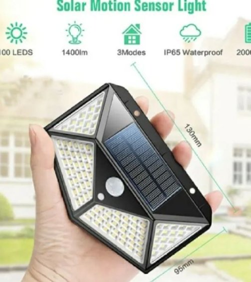 100-led-solar-motion-light-solar-charging-induction-wall-lamp